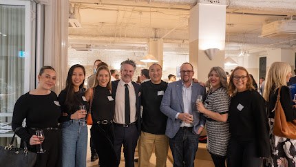 Fund 1 Launch Party in Adelaide with Sarah, Josh, JD, Gina and the Motus Legal team